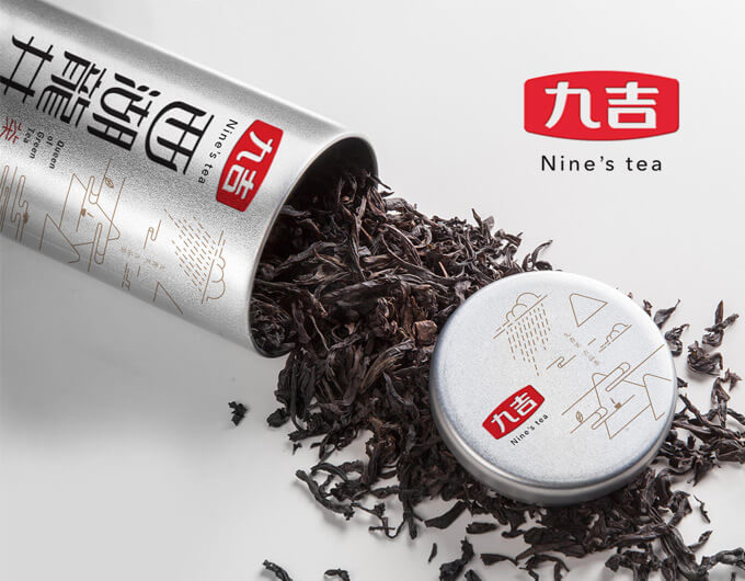 九吉系列茶品牌策划,茶叶包装设计